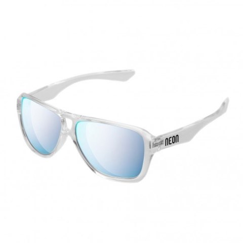 Okulary sportowe NEON Board crystal, szkła srebrne Okulary sportowe NEON Board crystal, szkła srebrne