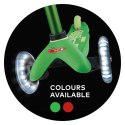 Hulajnoga dziecięca MINI Micro Deluxe świecące koła LED zielona Hulajnoga dziecięca MINI Micro Deluxe świecące koła LED zielona