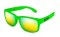 Okulary dziecięce NEON Joker zielone (green fluo), szkła zielone
