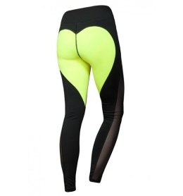 LEGGINSY DAMSKIE FEELJOY POSH LIME