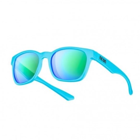 Okulary sportowe NEON Thor niebieskie (cyan fluo), szkła niebieskie Okulary sportowe NEON Thor niebieskie (cyan fluo), szkła niebieskie