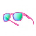 Okulary sportowe NEON Thor różowe (pink fluo), szkła niebieskie Okulary sportowe NEON Thor różowe (pink fluo), szkła niebieskie