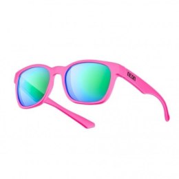 Okulary sportowe NEON Thor  różowe (pink fluo), szkła niebieskie