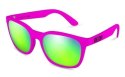 Okulary sportowe NEON Thor różowe (pink fluo), szkła niebieskie Okulary sportowe NEON Thor różowe (pink fluo), szkła niebieskie