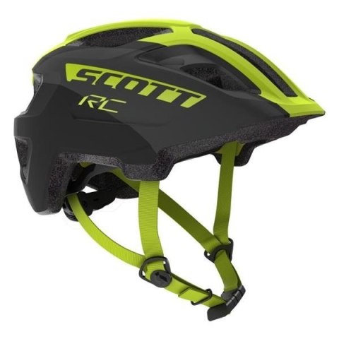 KASK ROWEROWY SCOTT DZIECIĘCY SPUNTO JUNIOR BLACK/YELLOW KASK ROWEROWY SCOTT DZIECIĘCY SPUNTO JUNIOR BLACK/YELLOW