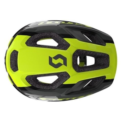 KASK ROWEROWY SCOTT DZIECIĘCY SPUNTO JUNIOR BLACK/YELLOW KASK ROWEROWY SCOTT DZIECIĘCY SPUNTO JUNIOR BLACK/YELLOW