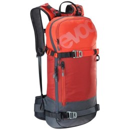 PLECAK EVOC FR DAY CHILLI RED CARBON GREY 16L M/L