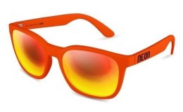 Okulary sportowe NEON Thor  czerwone (red fluo), szkła czerwone