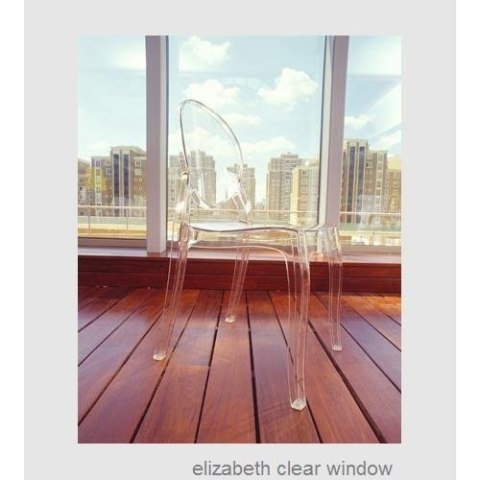 KRZESŁO SIESTA ELIZABETH AMBER TRANSPARENT BURSZTYNOWY KRZESŁO SIESTA ELIZABETH AMBER TRANSPARENT BURSZTYNOWY