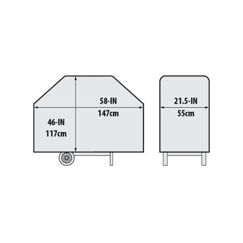 Pokrowiec SELECT Baron seria 400 / Crown seria 400 / Signet 300 BROIL KING Pokrowiec SELECT Baron seria 400 / Crown seria 400 / Signet 300 BROIL KING
