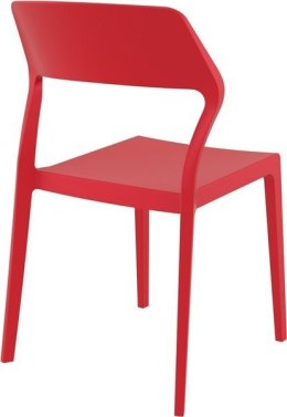 KRZESŁO SIESTA SNOW RED CZERWONY