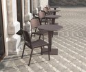KRZESŁO SIESTA VERONA BLACK CZARNY KRZESŁO SIESTA VERONA BLACK CZARNY