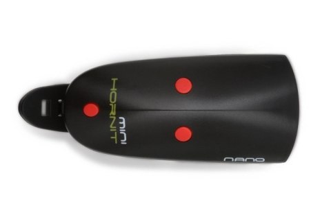 LAMPKA LED I DZWONEK ROWEROWY DWA W JEDNYM MINI HORNIT NANO BLACK LAMPKA LED I DZWONEK ROWEROWY DWA W JEDNYM MINI HORNIT NANO BLACK