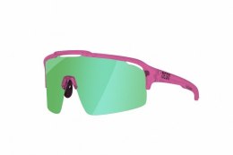 Okulary rowerowe NEON Arrow oprawka PINK - SZKŁA X9 GREEN CAT3 + SZKŁA CAT 0