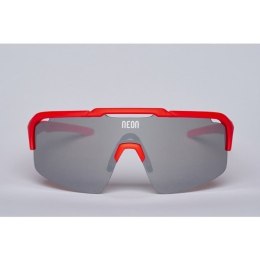 Okulary rowerowe NEON Arrow oprawka RED - SZKŁA X13 STEEL CAT3 + SZKŁA CAT 0