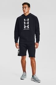 BLUZA MĘSKA UNDER ARMOUR RIVAL FLEECE 3 LOGO XL BLUZA MĘSKA UNDER ARMOUR RIVAL FLEECE 3 LOGO XL