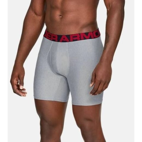 BOKSERKI MĘSKIE UNDER ARMOUR TECH BOXERJOCK 6IN 2PACK 1363619-011 BOKSERKI MĘSKIE UNDER ARMOUR TECH BOXERJOCK 6IN 2PACK 1363619-011