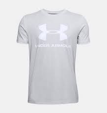 KOSZULKA CHŁOPIĘCA UNDER ARMOUR SPORTSTYLE LOGO SS 1330893-014 KOSZULKA CHŁOPIĘCA UNDER ARMOUR SPORTSTYLE LOGO SS 1330893-014