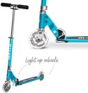 Hulajnoga dziecięca MICRO Sprite świecące koła LED niebieska (ocean blue) Hulajnoga dziecięca MICRO Sprite świecące koła LED niebieska (ocean blue)