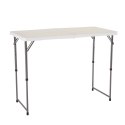 LIFETIME PÓŁKOMERCYJNY STÓŁ SKŁADANY W PÓŁ 122 CM O REGULOWANEJ WYSOKOŚCI (BIAŁY GRANIT) 4428 LIFETIME PÓŁKOMERCYJNY STÓŁ SKŁADANY W PÓŁ 122 CM O REGULOWANEJ WYSOKOŚCI (BIAŁY GRANIT) 4428