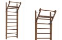 Drabinka gimnastyczna NOHrD WallBars 10 Classic Orzech