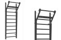 Drabinka gimnastyczna NOHrD WallBars 10 Shadow Jesion
