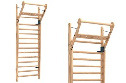 Drabinka gimnastyczna NOHrD WallBars 14 Natural Jesion