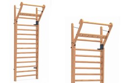 Drabinka gimnastyczna NOHrD WallBars 14 Oak Dąb