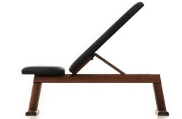 Ławka do wyciskania NOHrD Bench Press Classic Orzech Skóra