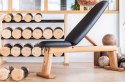 Ławka do wyciskania NOHrD Bench Press Classic Orzech Skóra