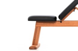Ławka do wyciskania NOHrD Bench Press Oxbridge Wiśnia Skóra