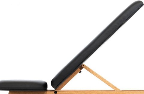 Ławka do wyciskania NOHrD Bench Press Oak Dąb Skóra Ławka do wyciskania NOHrD Bench Press Oak Dąb Skóra