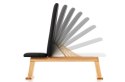 Ławka do wyciskania NOHrD Bench Press Shadow Jesion Skóra