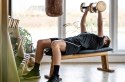 Ławka do wyciskania NOHrD Bench Press Shadow Jesion Skóra