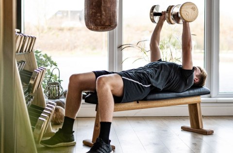Ławka do wyciskania NOHrD Bench Press Shadow Jesion Skóra Ławka do wyciskania NOHrD Bench Press Shadow Jesion Skóra