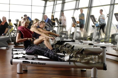 Wioślarz wodny WaterRower M1 HiRise S4 Aluminium Wioślarz wodny WaterRower M1 HiRise S4 Aluminium