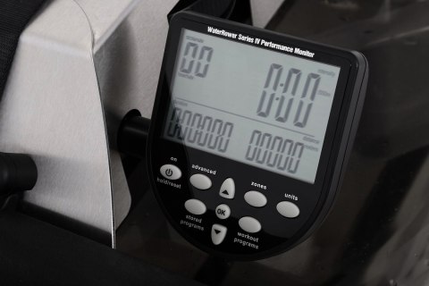 Wioślarz wodny WaterRower S1 LoRise S4 Stal Wioślarz wodny WaterRower S1 LoRise S4 Stal