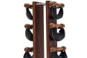 Hantle NOHrD SwingBell 2-8 Kg ze stojakiem Tower Club Jesion Skóra