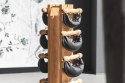 Hantle NOHrD SwingBell 2-8 Kg ze stojakiem Tower Club Jesion Skóra