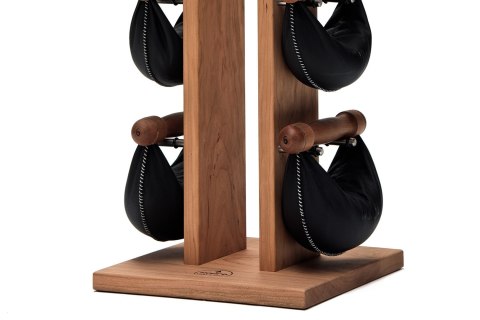 Hantle NOHrD SwingBell 2-8 Kg ze stojakiem Tower Oxbridge Wiśnia Skóra Hantle NOHrD SwingBell 2-8 Kg ze stojakiem Tower Oxbridge Wiśnia Skóra