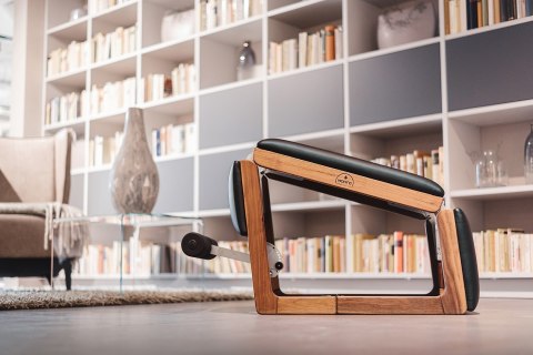 Ławka do ćwiczeń NOHrD TriaTrainer Classic Orzech Skóra Ławka do ćwiczeń NOHrD TriaTrainer Classic Orzech Skóra