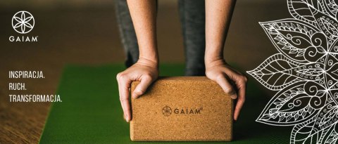 GAIAM KOSTKA DO JOGI Z PIANKI BLUE TEAL 59181 GAIAM KOSTKA DO JOGI Z PIANKI BLUE TEAL 59181