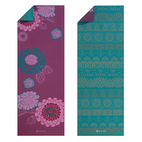 GAIAM MATA DO JOGI DWUSTRONNA KIKU 6 MM 61548 GAIAM MATA DO JOGI DWUSTRONNA KIKU 6 MM 61548