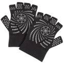 GAIAM RĘKAWICZKI ANTYPOŚLIZGOWE BEZ PALCÓW CZARNY/SZARY 54029 GAIAM RĘKAWICZKI ANTYPOŚLIZGOWE BEZ PALCÓW CZARNY/SZARY 54029