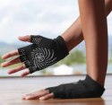 GAIAM RĘKAWICZKI ANTYPOŚLIZGOWE BEZ PALCÓW CZARNY/SZARY 54029 GAIAM RĘKAWICZKI ANTYPOŚLIZGOWE BEZ PALCÓW CZARNY/SZARY 54029