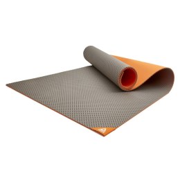 REEBOK MATA TRENINGOWA PODWÓJNA 5 MM SZARY/POMARAŃCZ 13014OR