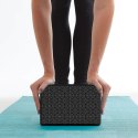 GAIAM KOSTKA DO JOGI EMBOSSED BLACK 63438 GAIAM KOSTKA DO JOGI EMBOSSED BLACK 63438