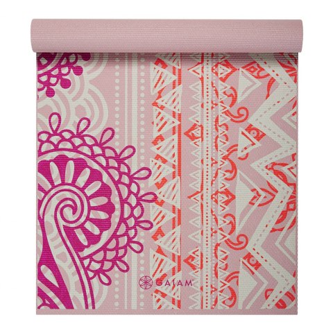 GAIAM MATA DO JOGI BOHEMIAN ROSE 4 MM 63413 GAIAM MATA DO JOGI BOHEMIAN ROSE 4 MM 63413