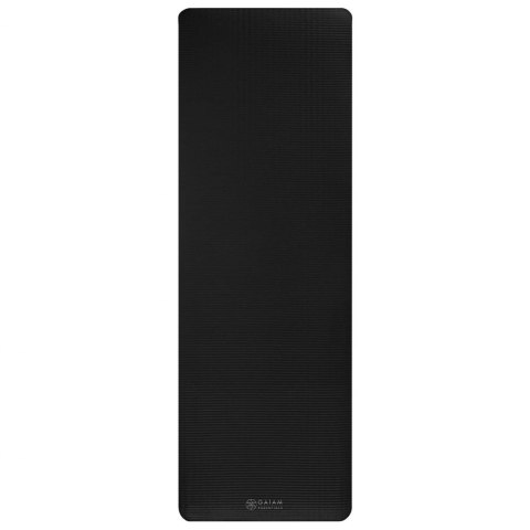 GAIAM MATA FITNESS 10 MM Z PASKIEM CZARNA 63319 GAIAM MATA FITNESS 10 MM Z PASKIEM CZARNA 63319