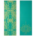 GAIAM MATA DO JOGI DWUSTRONNA TURQUOISE LOTUS 6 MM 62344 GAIAM MATA DO JOGI DWUSTRONNA TURQUOISE LOTUS 6 MM 62344
